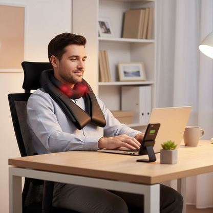 Massage Shiatsu Chauffant Cou Épaules